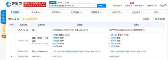 螞蟻集團高層調整 胡喜退出多家子公司職務，倪行軍接任金融科技業務董事長
